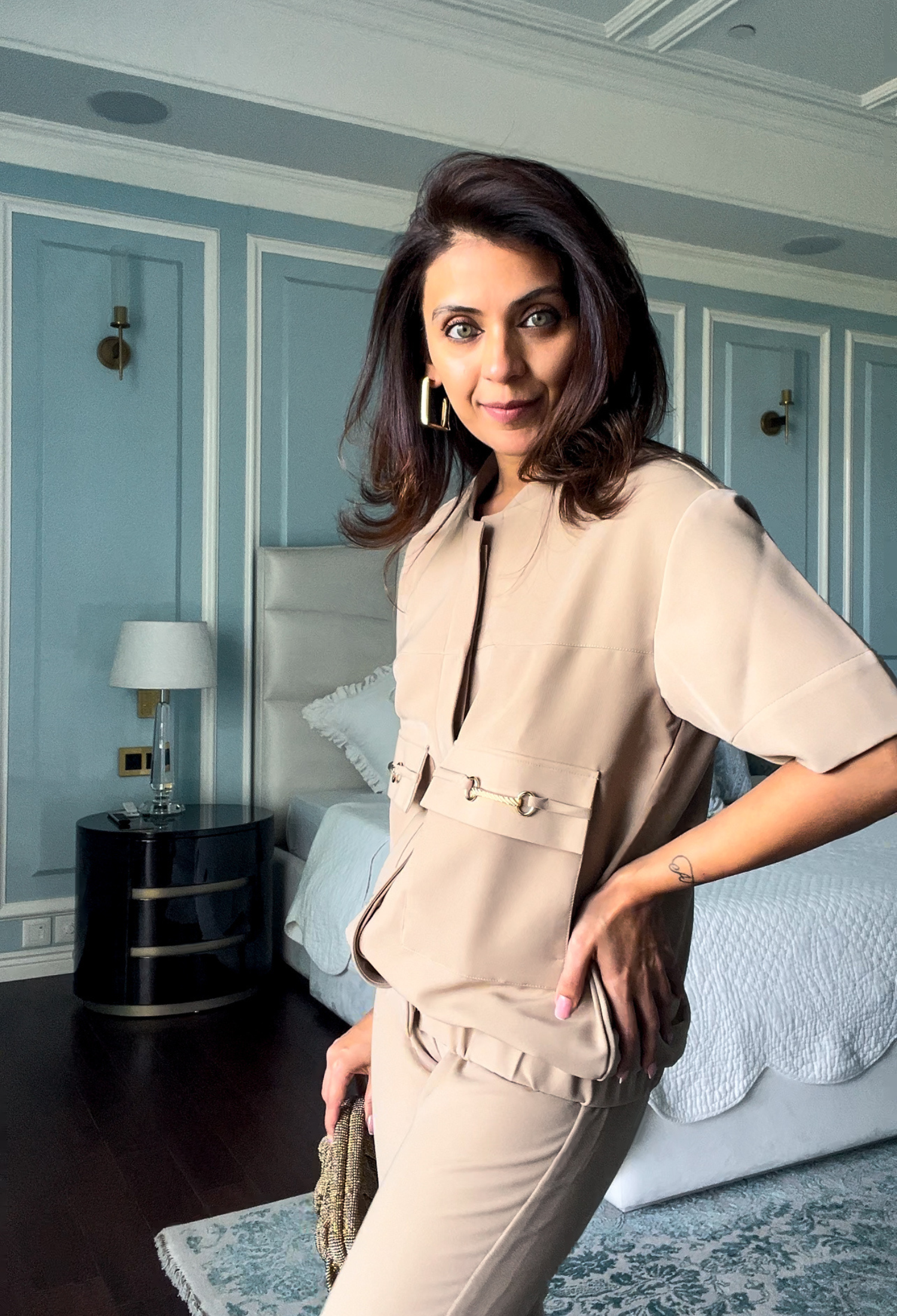 NRITI SHAH IN VINTAGE CO-ORD SET