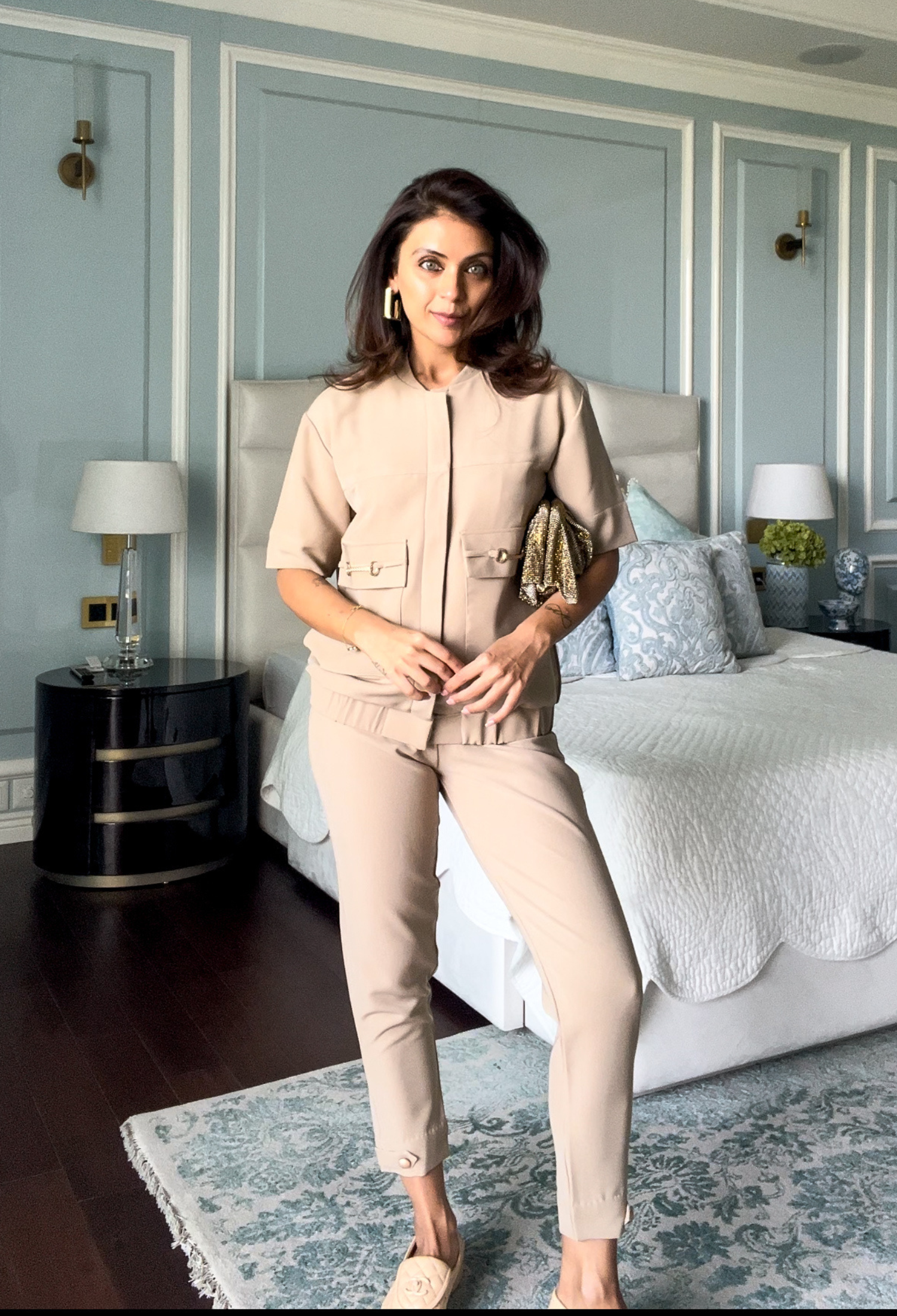 NRITI SHAH IN VINTAGE CO-ORD SET
