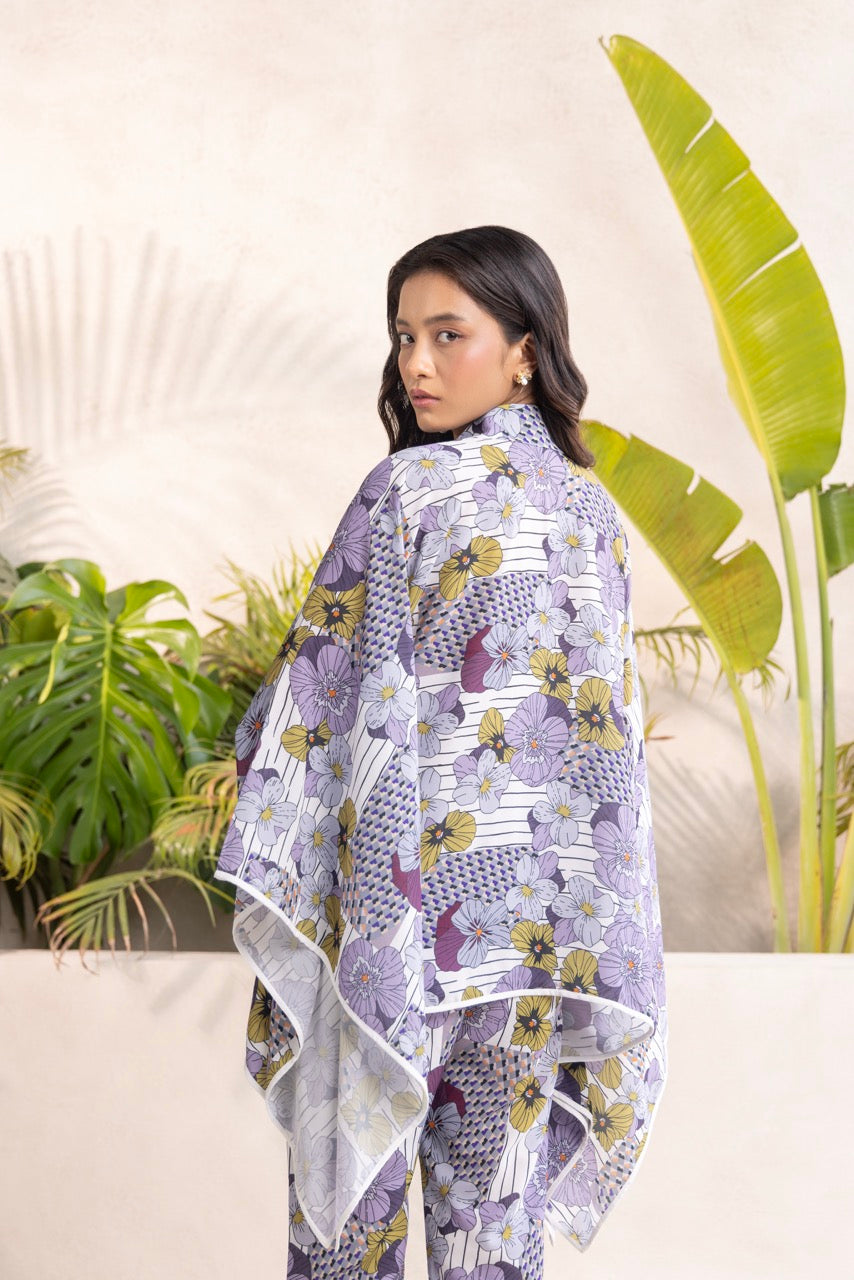Noorie Print Cape Set