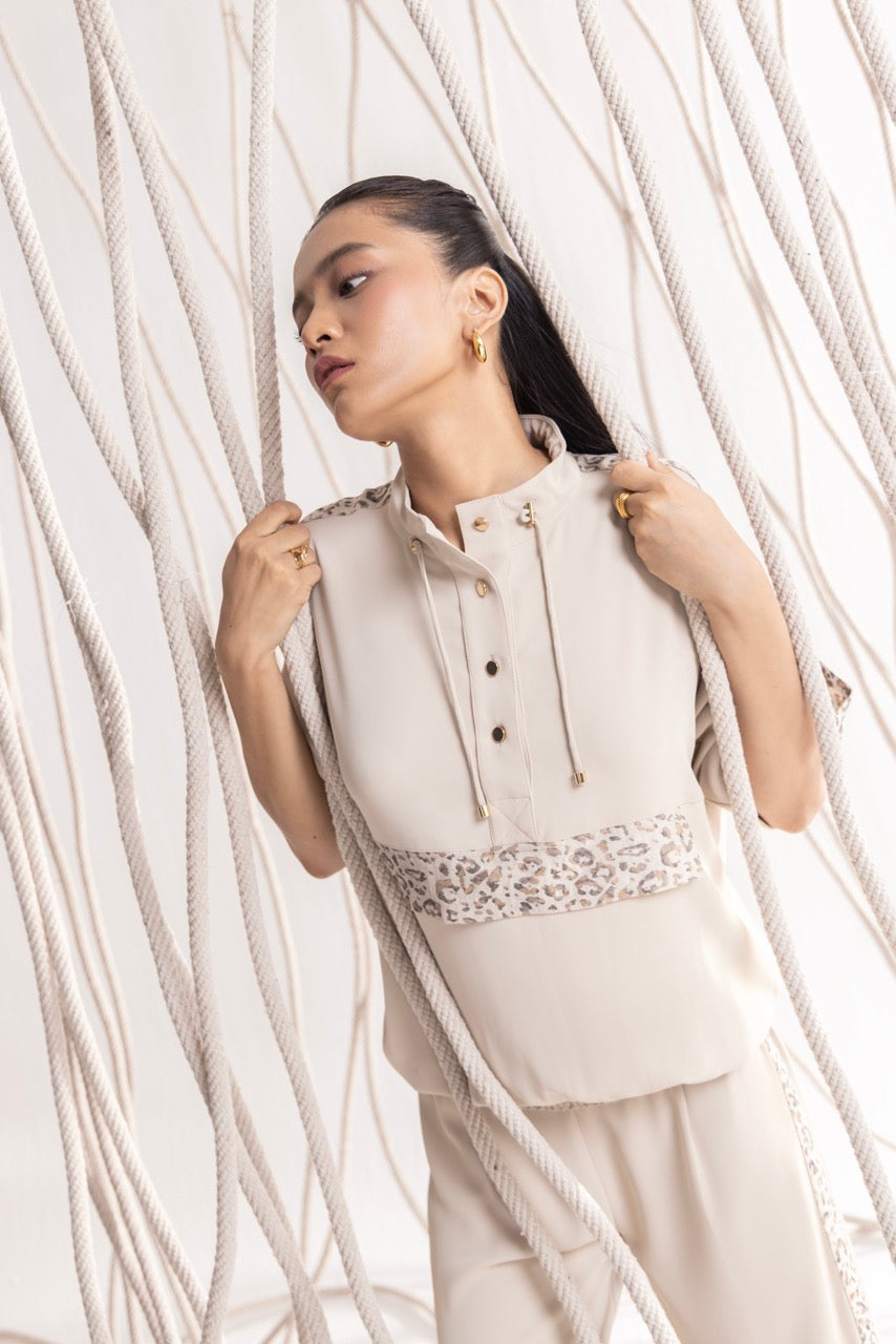 FIONA BEIGE CO-ORD SET
