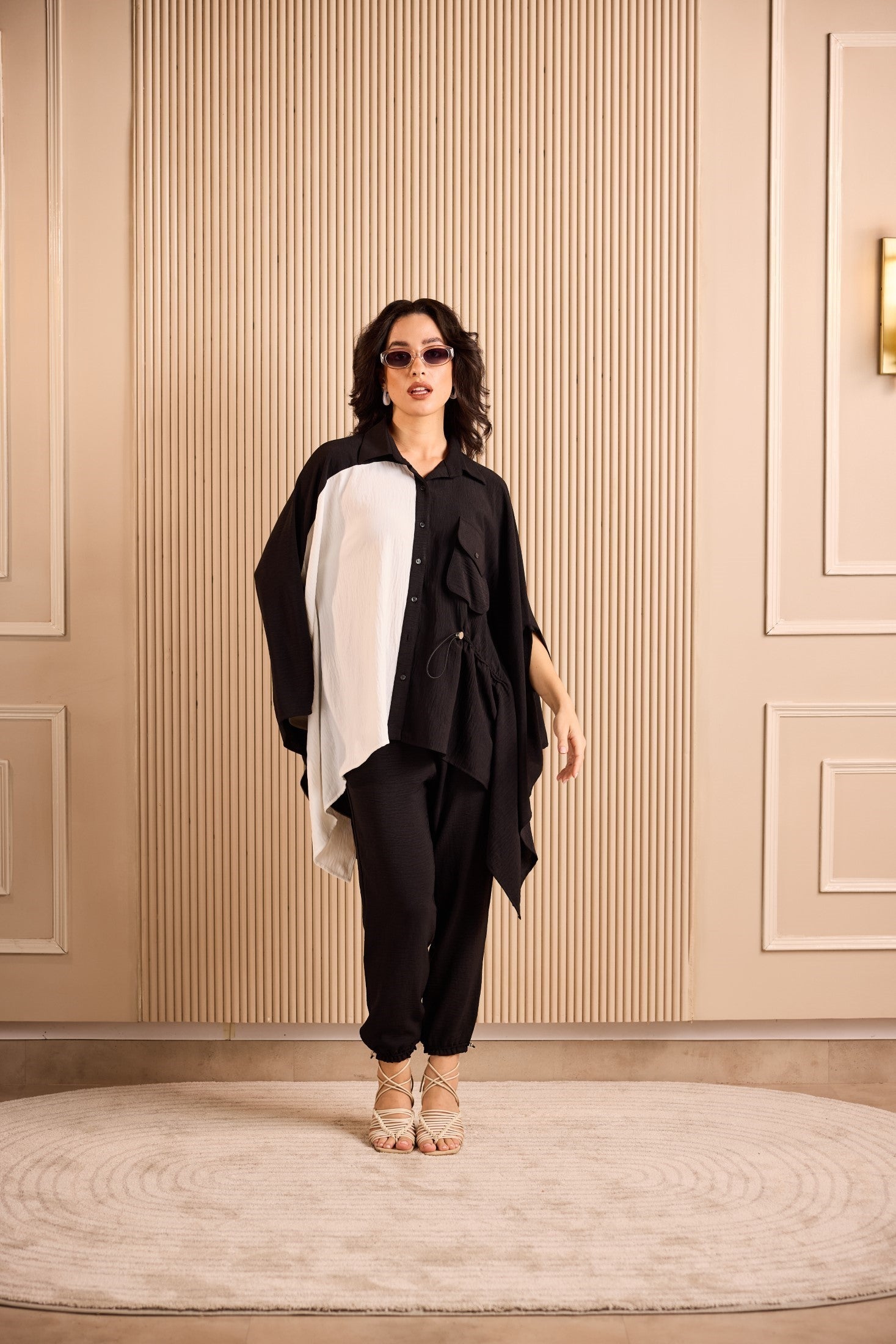YIN YANG CAPE CO-ORD SET