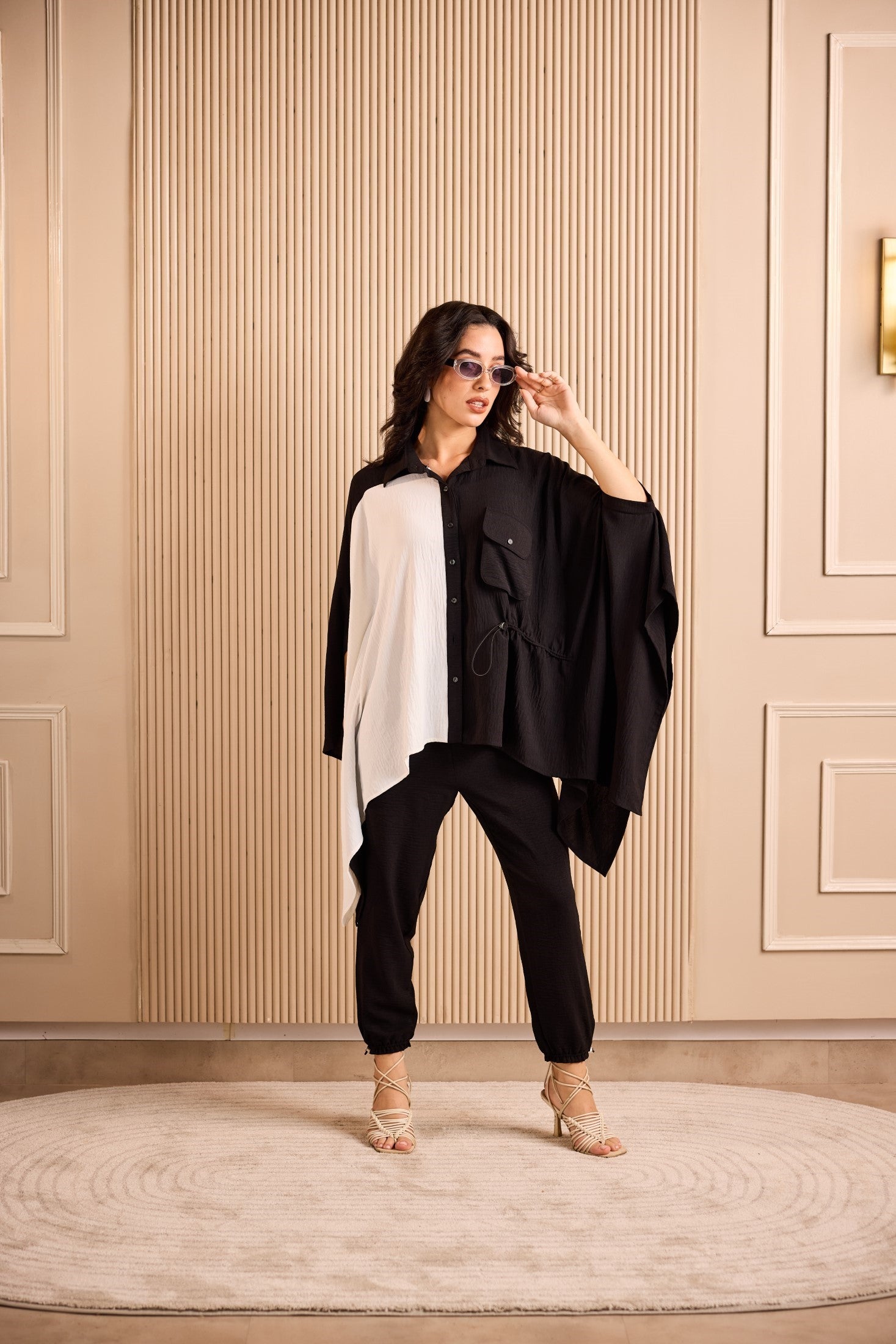 YIN YANG CAPE CO-ORD SET