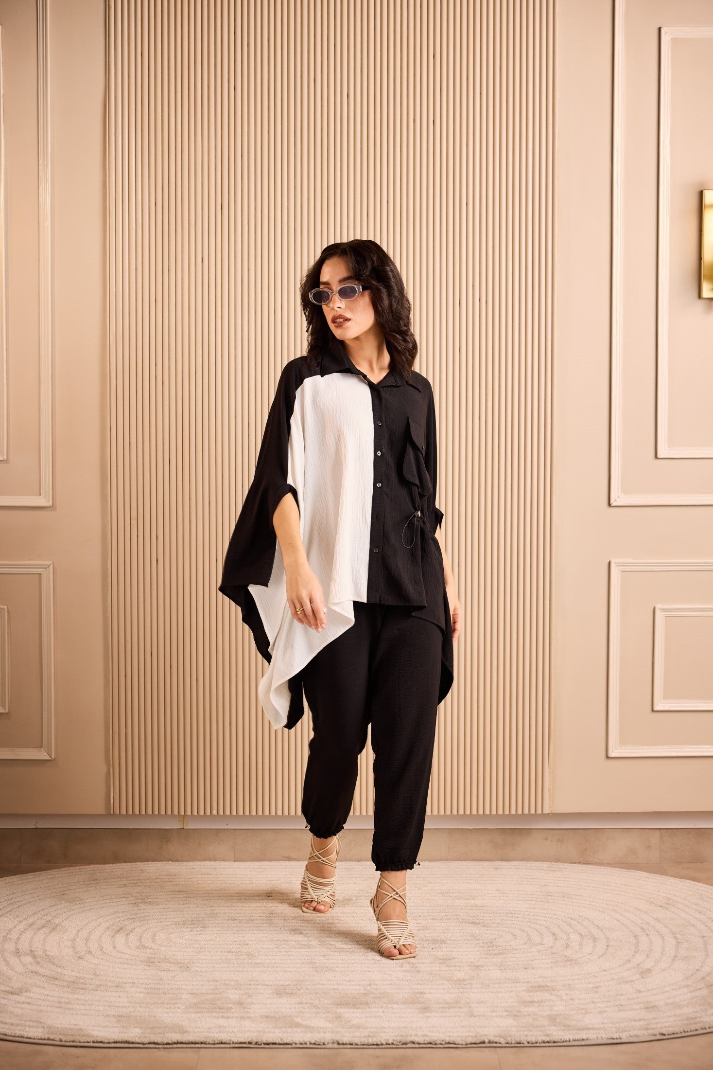 YIN YANG CAPE CO-ORD SET