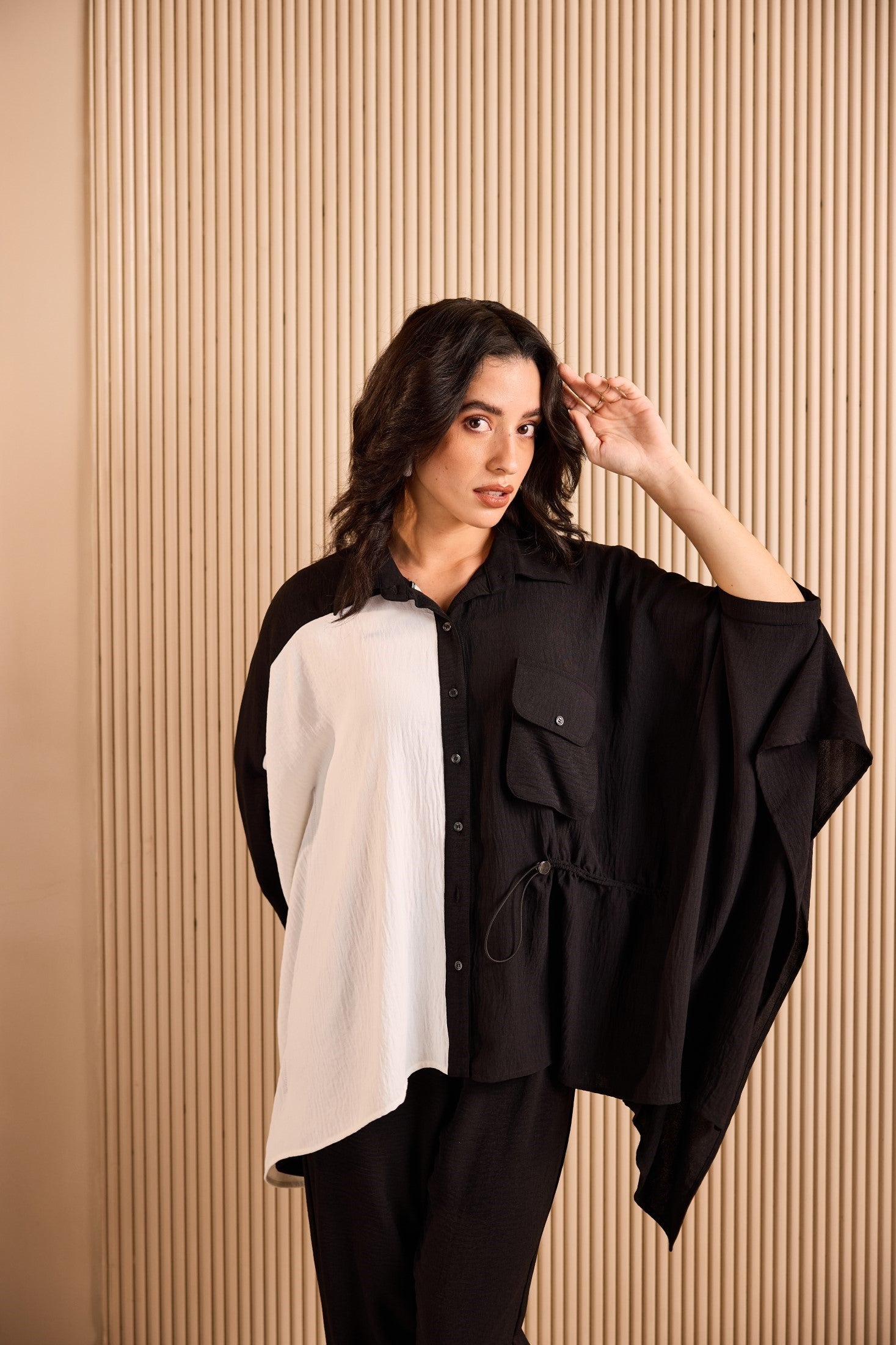 YIN YANG CAPE CO-ORD SET