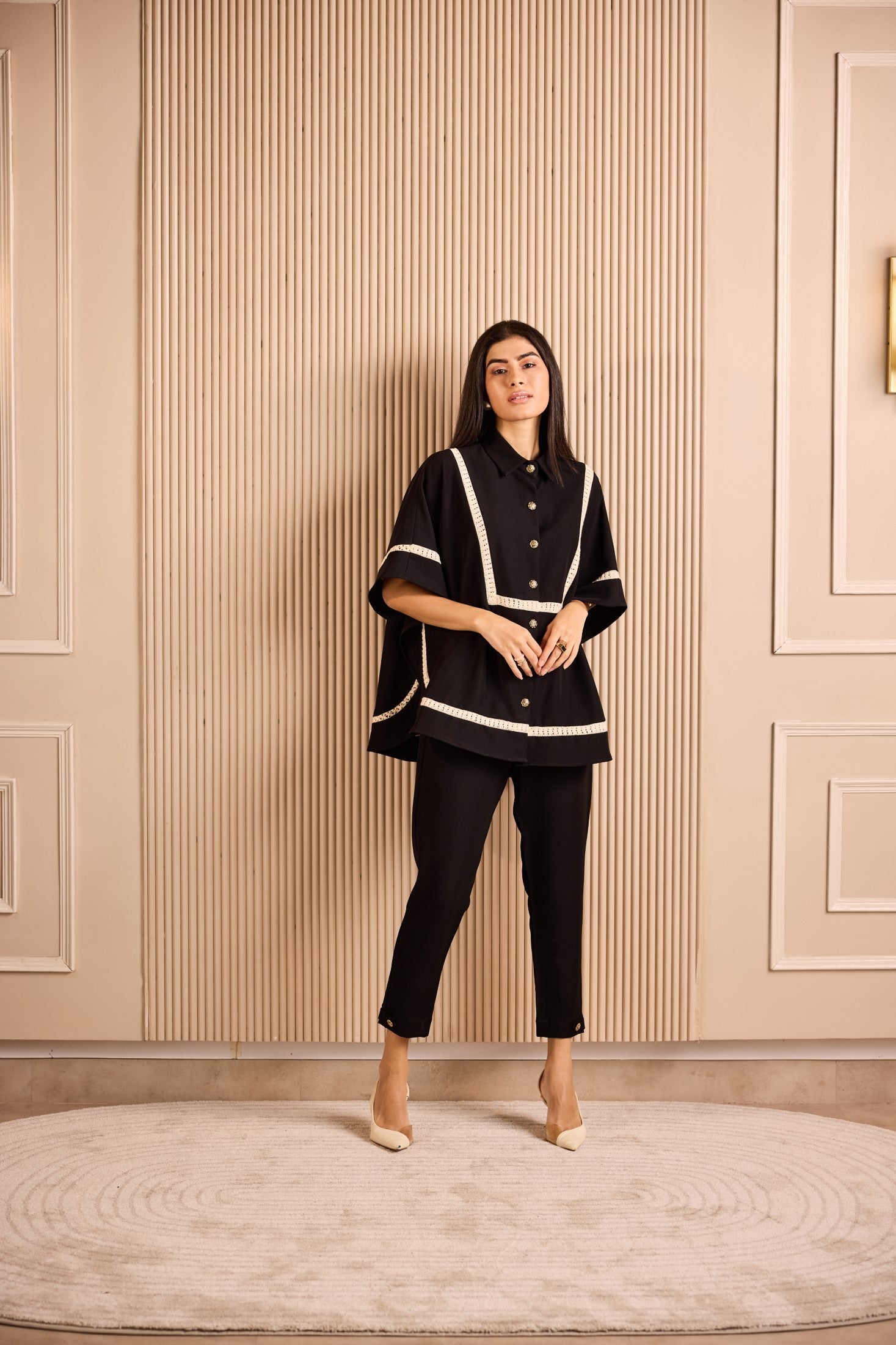 THE BLACK CAPE CO-ORD SET