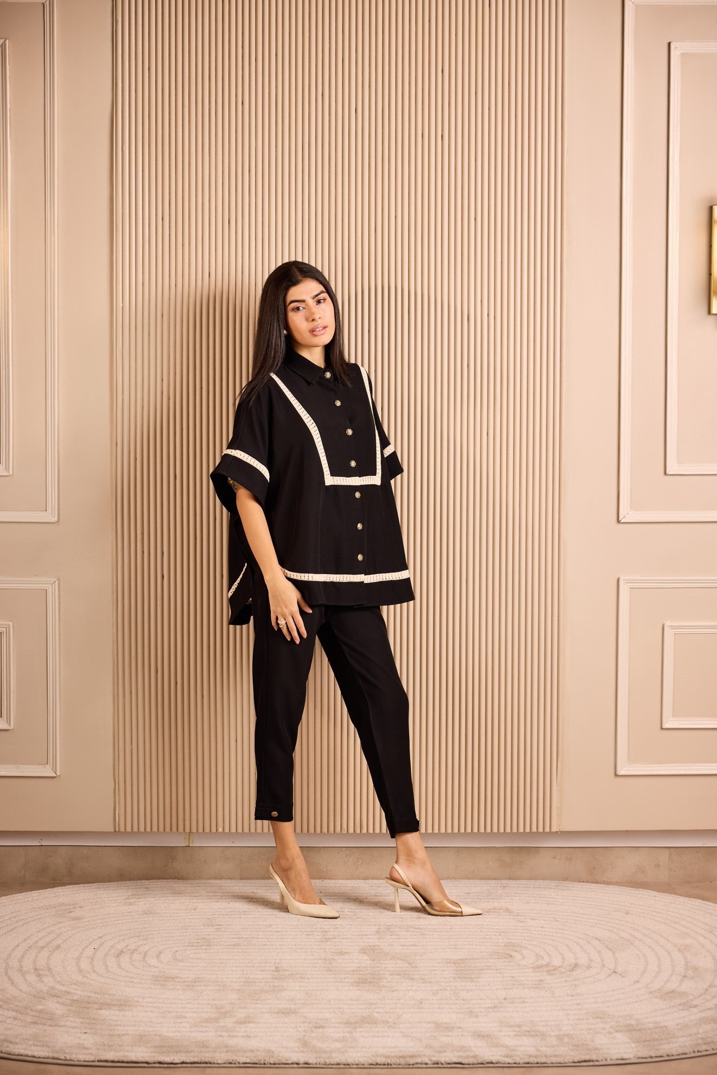 THE BLACK CAPE CO-ORD SET