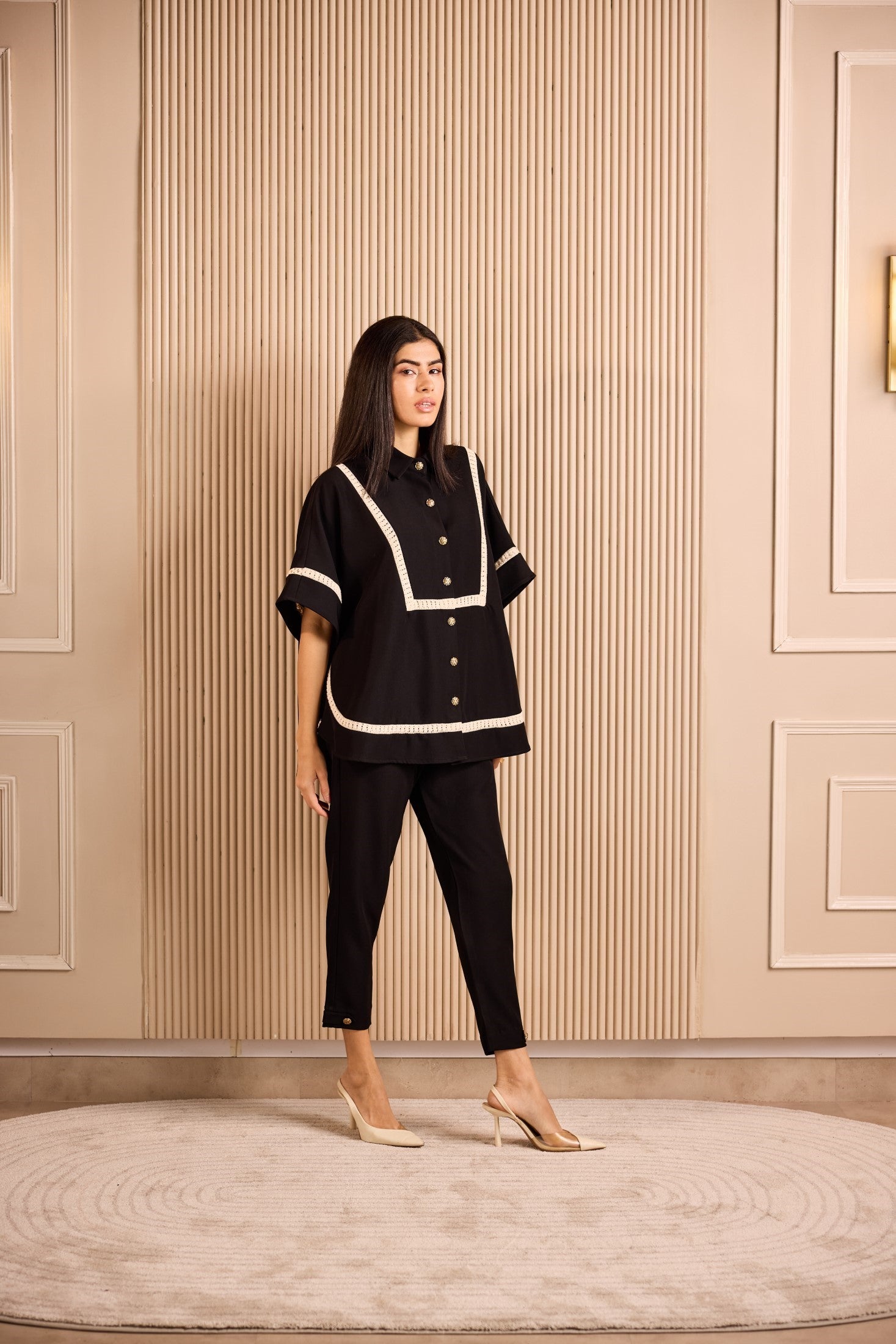 THE BLACK CAPE CO-ORD SET
