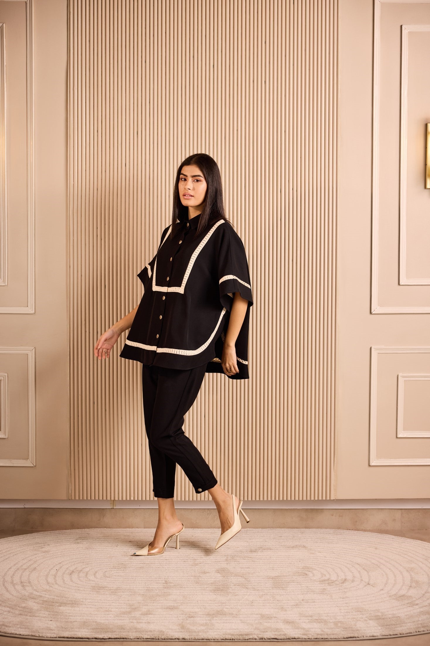 THE BLACK CAPE CO-ORD SET