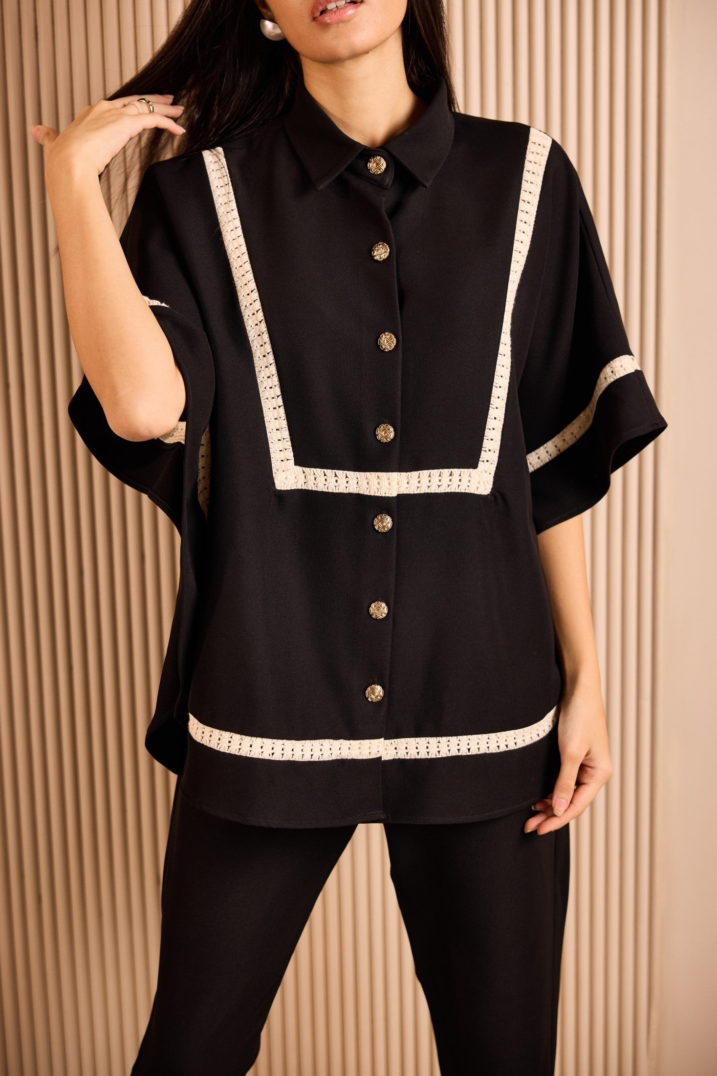 THE BLACK CAPE CO-ORD SET