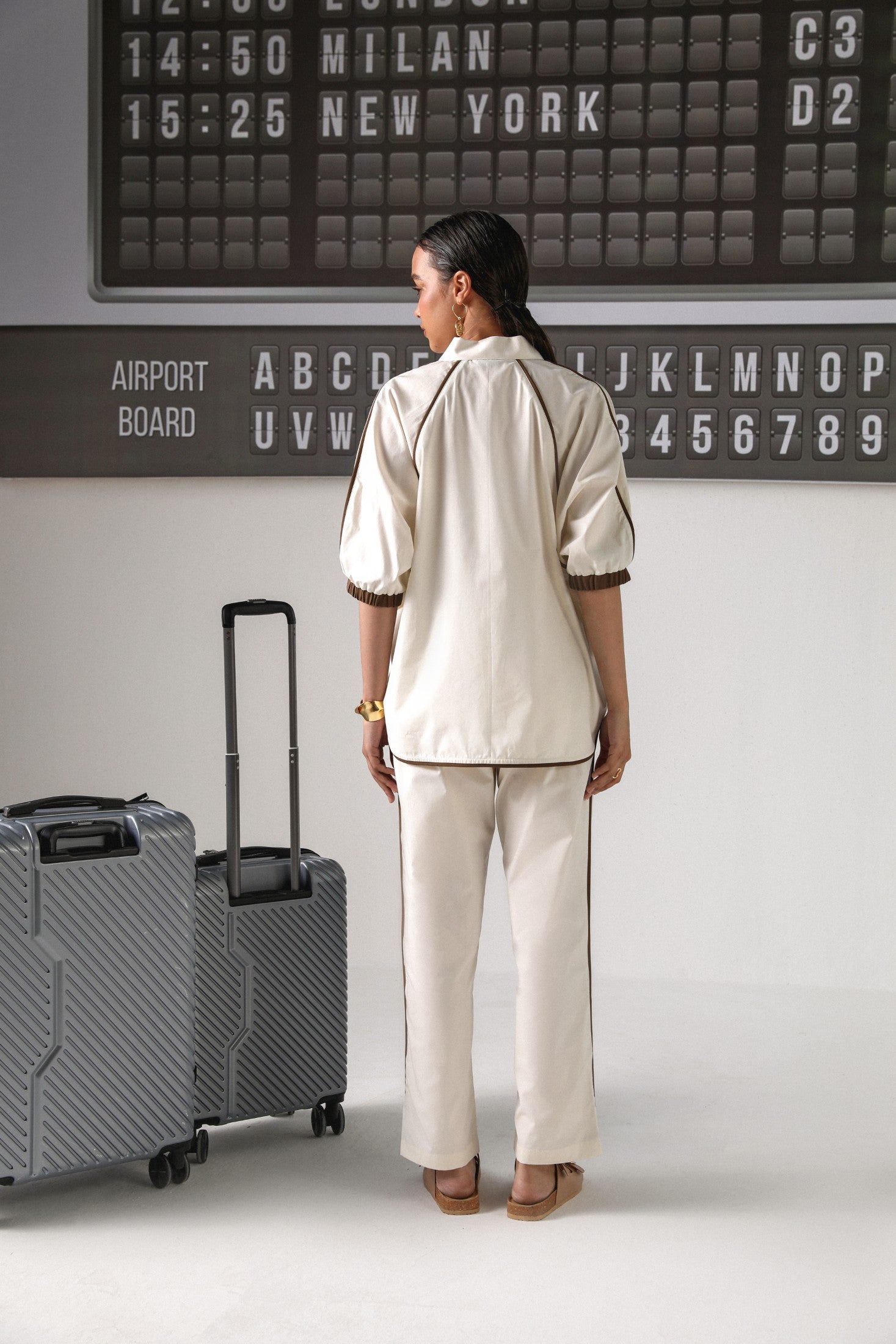 DASH CO-ORD SET (CREAM)