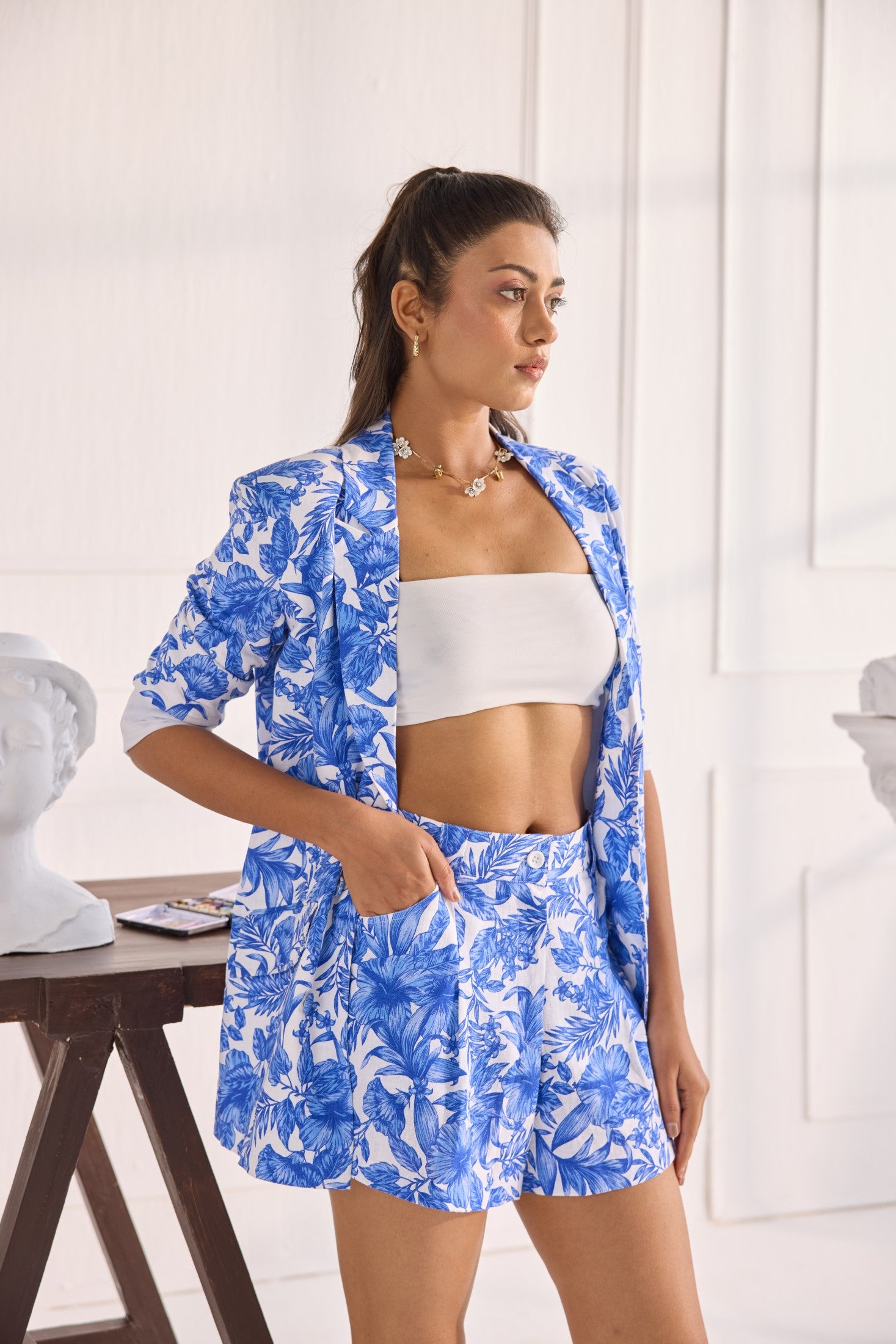 PISCO PRINT CO-ORD SET