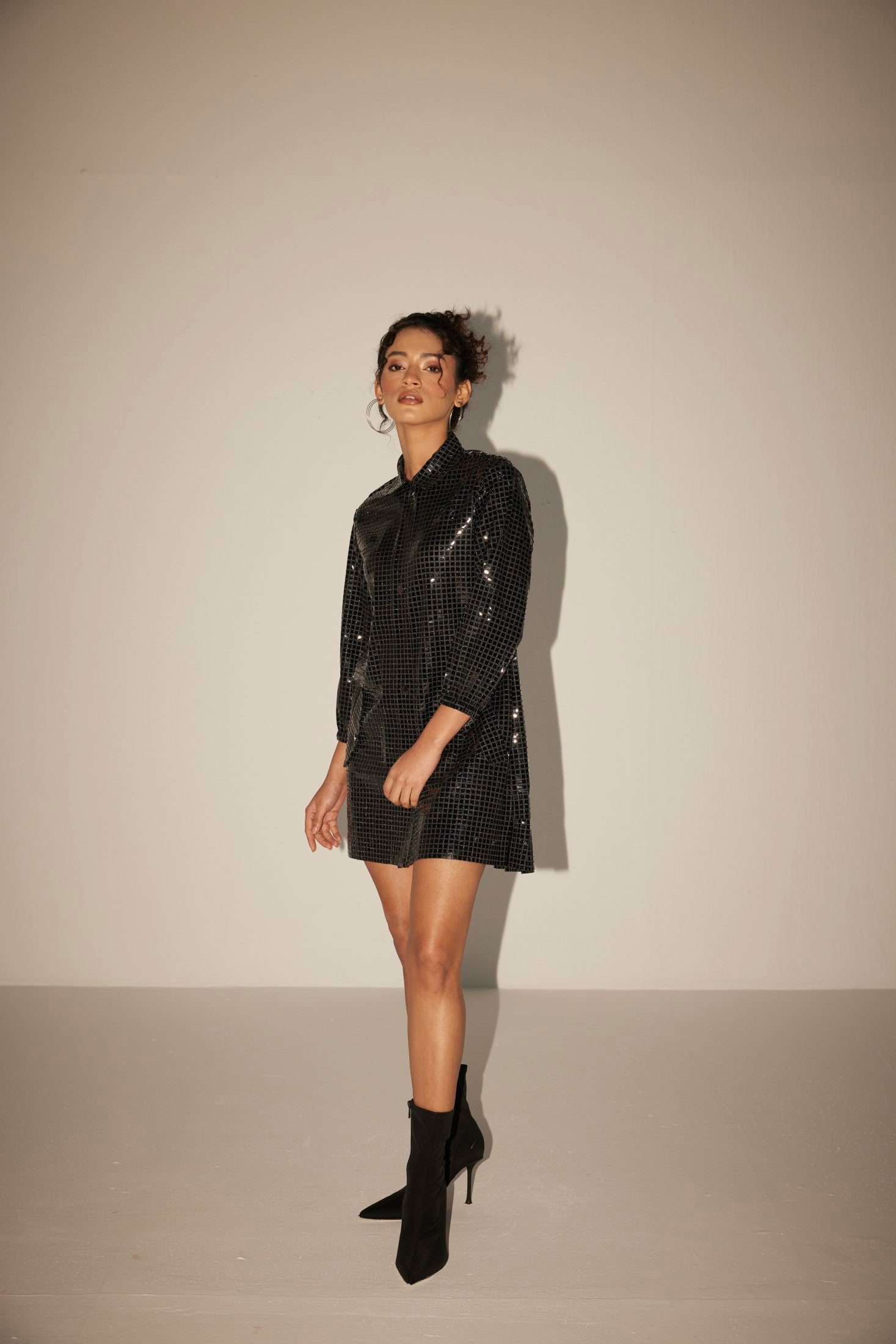 BLACK CAPRI DRESS