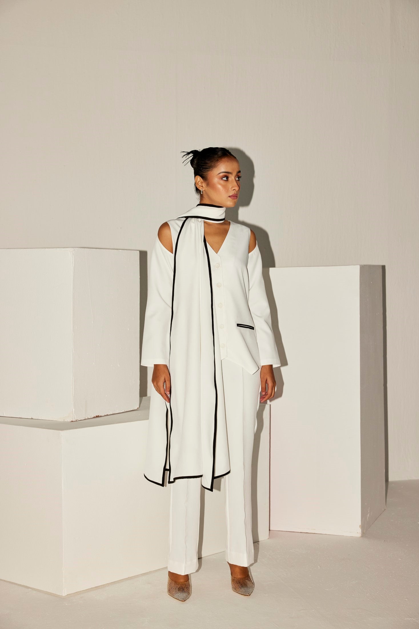 THE REGEL WHITE CO-ORD SET