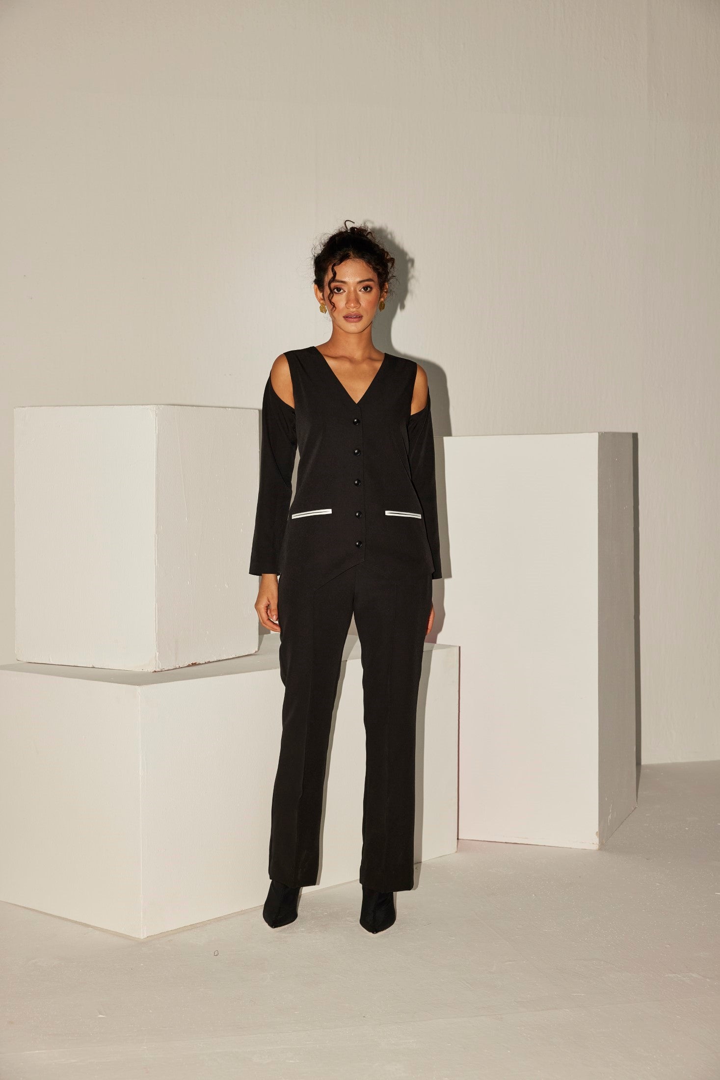 BLACK MILAN CO-ORD SET