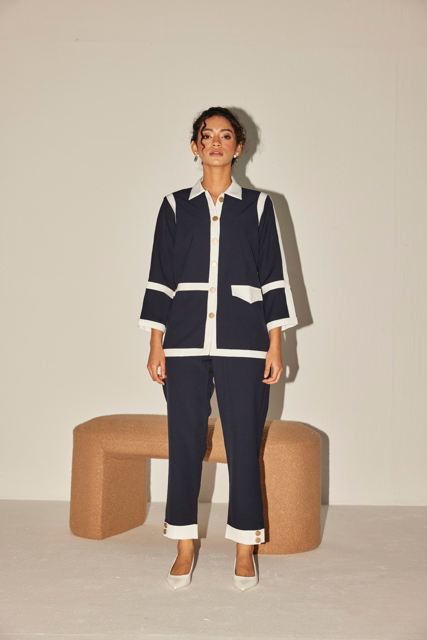 NAVY BLUE CO-ORD SET