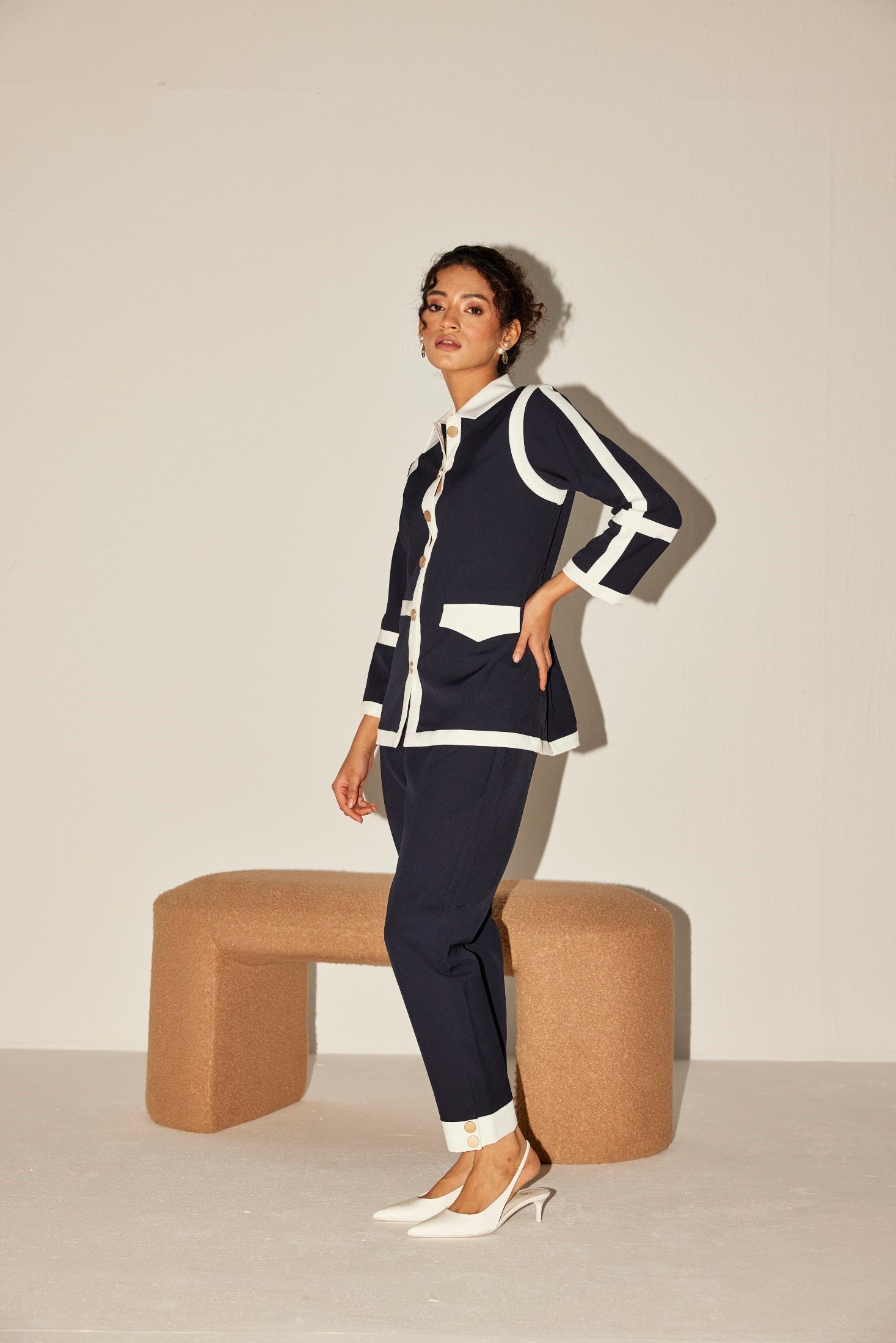NAVY BLUE CO-ORD SET