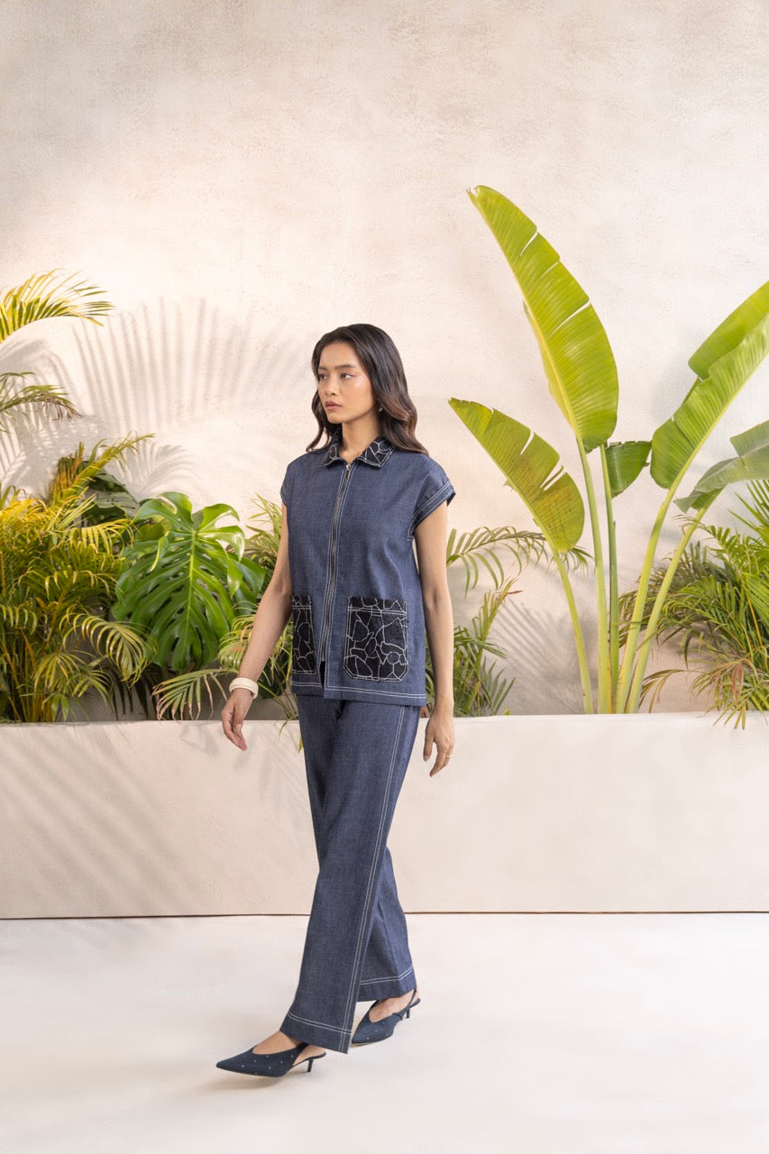 Indigo Co-ord