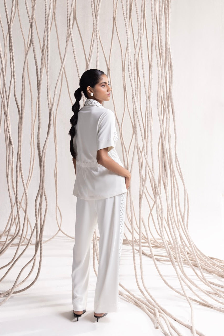 White Four Pocket Set