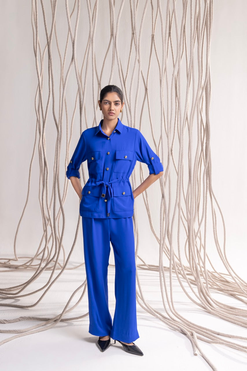 Electric Blue Four Pocket Set