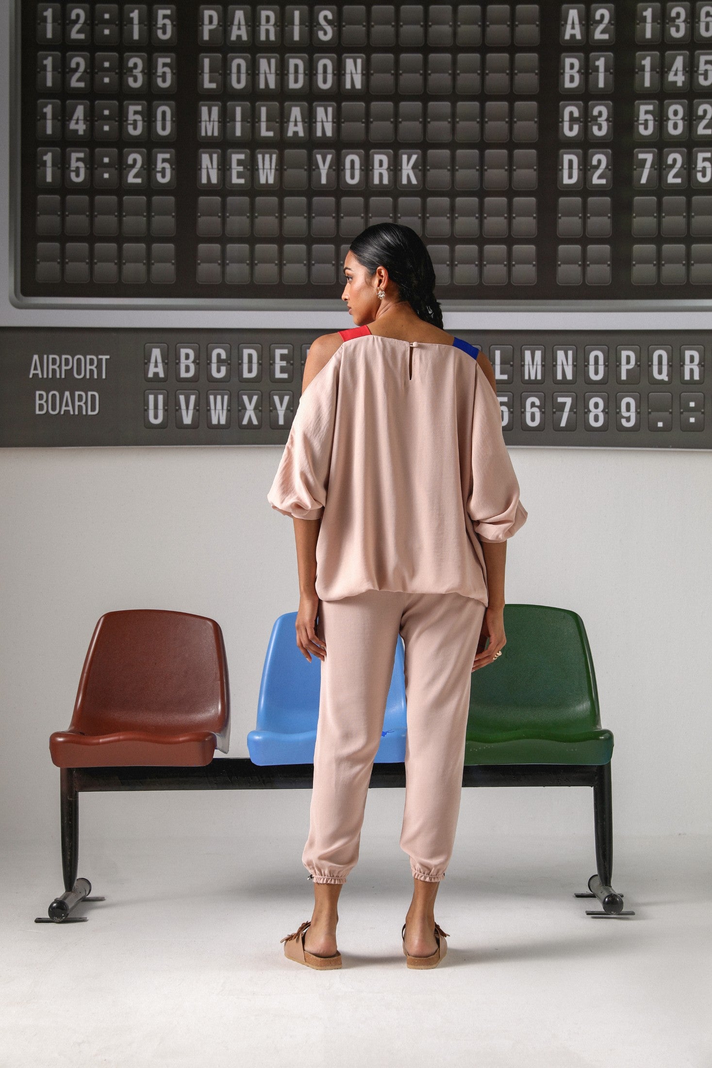 DRIFT CO-ORD SET (NUDE PINK)