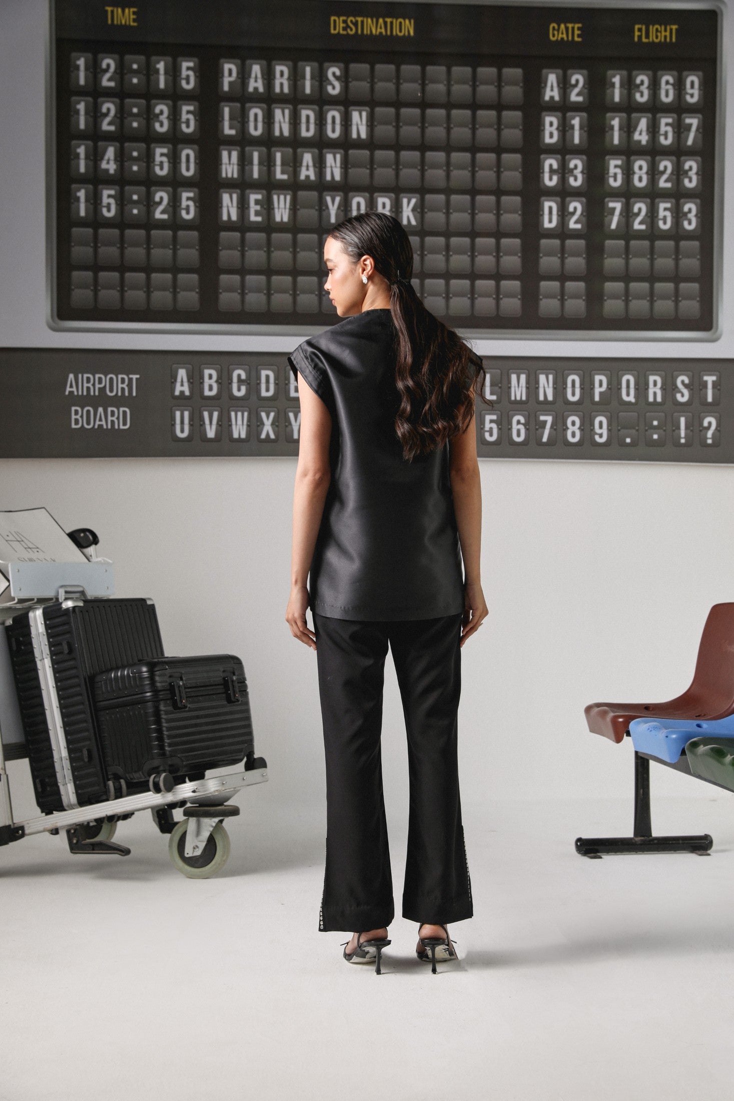 FLINT CO-ORD SET (BLACK)