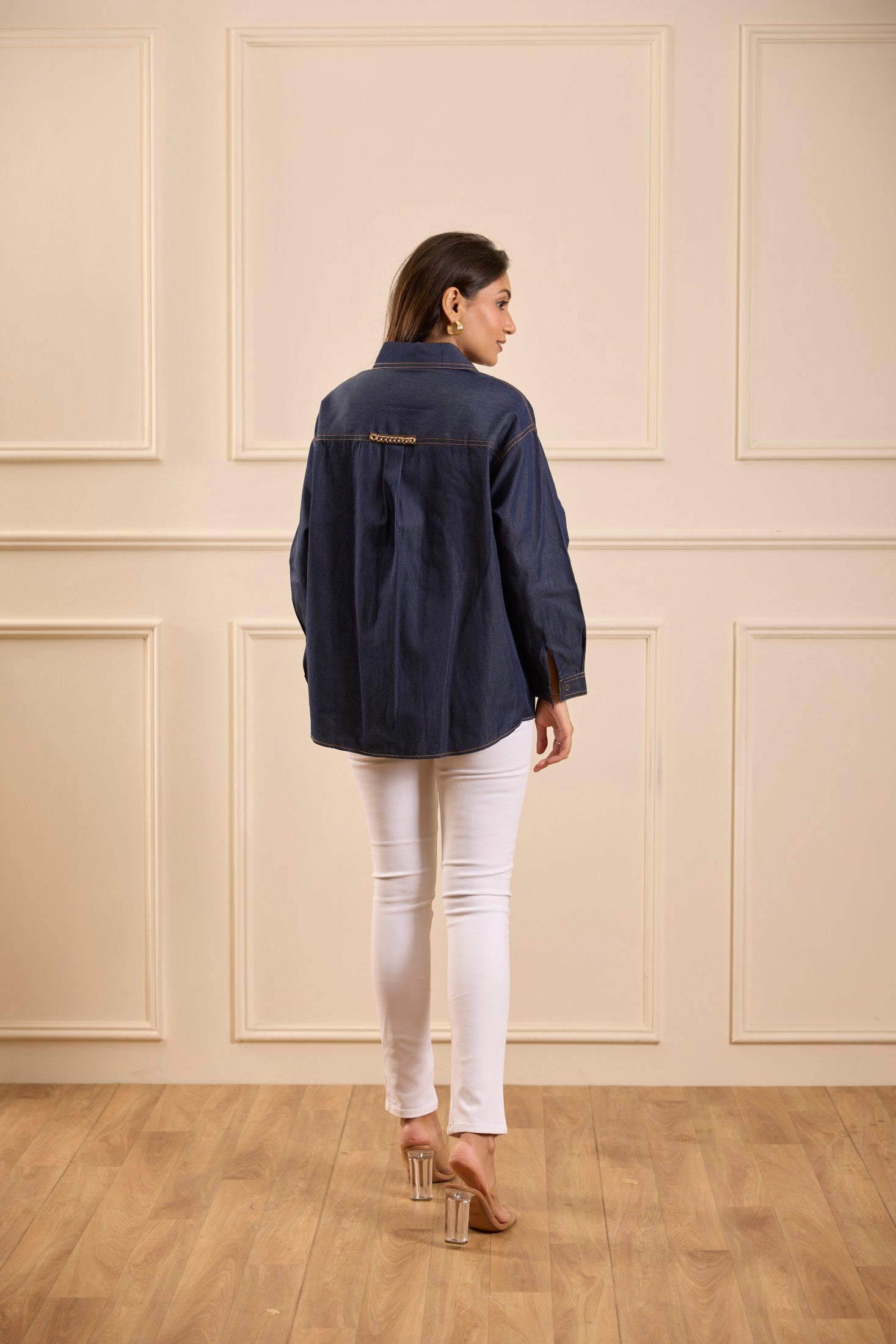 The Gilded Navy Shirt
