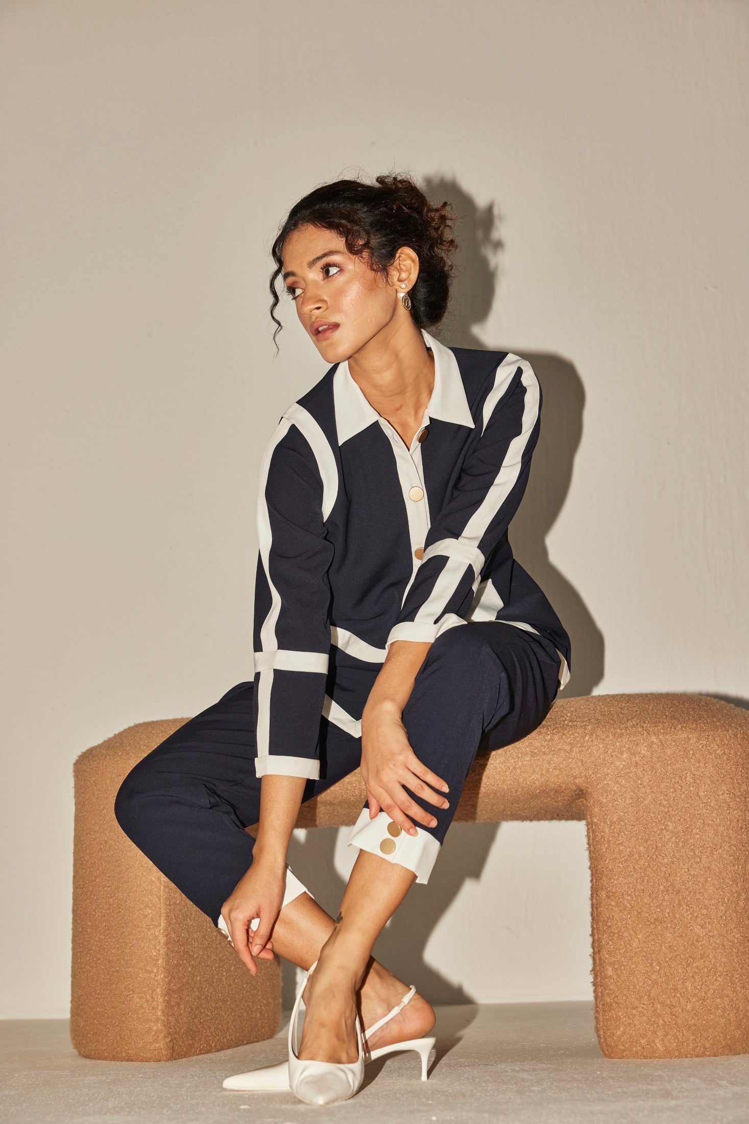 NAVY BLUE CO-ORD SET